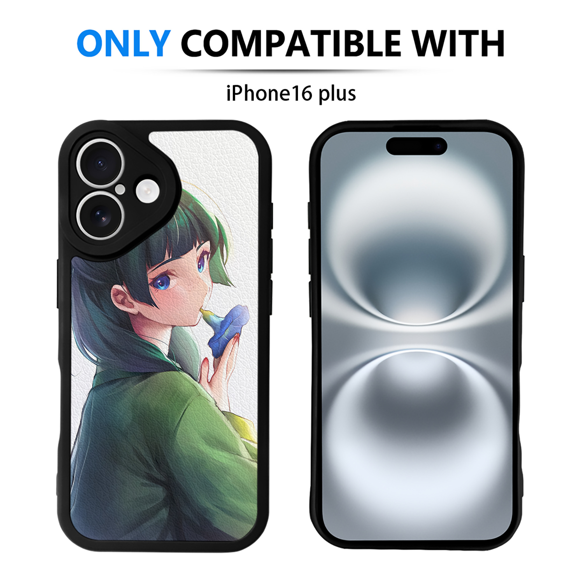薬屋のひとりごと The Apothecary Diaries 【iPhone 16シリーズ対応】シリコンスマホケース（レザー調） 材質：シリコン